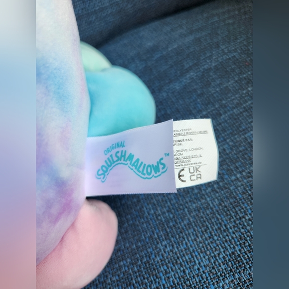 Mary Squishmallows 9" Octopus Tie Dyed Sealife Squad Multi-Colored Feet … - Picture 3 of 7